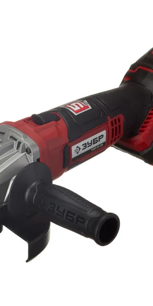 Шлифмашина угловая аккумуляторная Зубр УШМ-18-125-41 18В Li-Ion d125 мм 1 АКБ и ЗУ