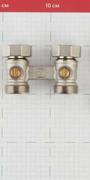 Узел нижнего подключения Valtec 1/2 НР(ш) х 3/4 EK для радиатора (VT.345K.N.E04)
