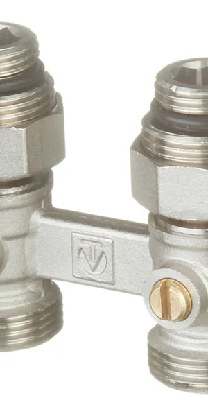 Узел нижнего подключения Valtec 1/2 НР(ш) х 3/4 EK для радиатора (VT.345K.N.E04)