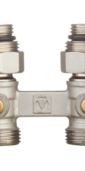 Узел нижнего подключения Valtec 1/2 НР(ш) х 3/4 EK для радиатора (VT.345K.N.E04)