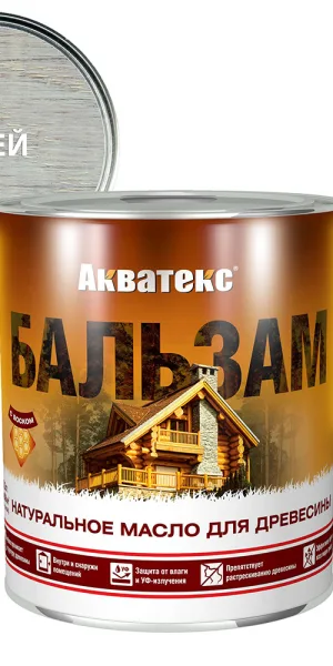 Масло Акватекс Бальзам для дерева иней 2,2 л