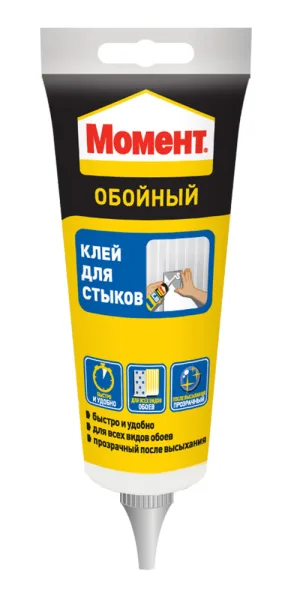 Клей для стыков обоев Момент готовый 120 г
