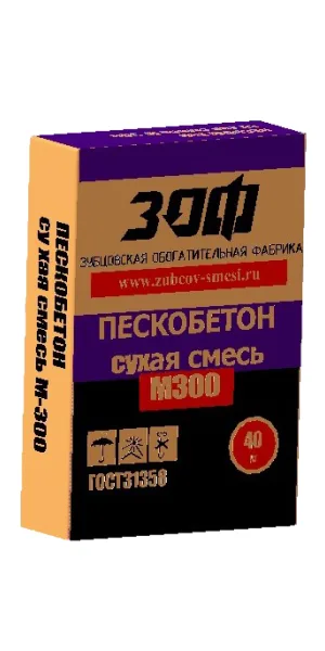 Пескобетон (ЦПС) М300 ЗОФ 40 кг