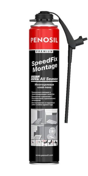 Клей-пена универсальная профессиональная Penosil SpeedFix Montage/BondPro Construction 878 750 мл