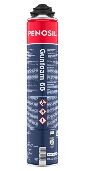 Пена монтажная профессиональная Penosil Premium Gunfoam 65 / Gunfoam 65 153 летняя 870 мл