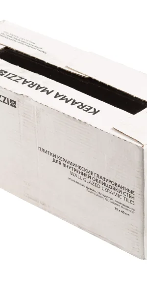 Плитка облицовочная Kerama Marazzi Вилланелла черный грань 400x150x8 мм (18 шт.=1,08 кв.м)