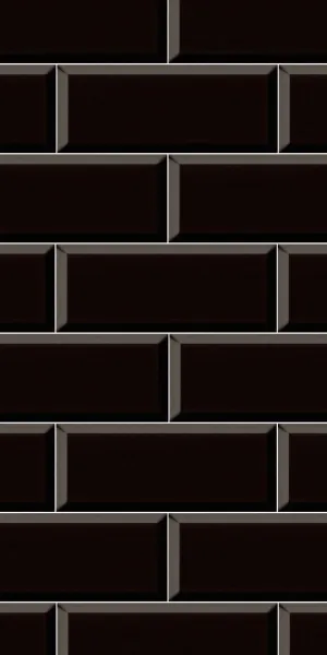 Плитка облицовочная Kerama Marazzi Вилланелла черный грань 400x150x8 мм (18 шт.=1,08 кв.м)