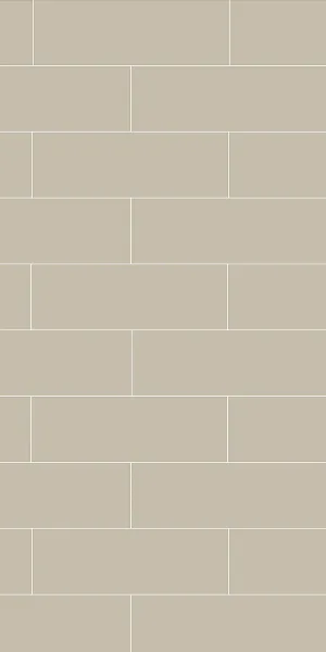 Плитка облицовочная Kerama Marazzi Вилланелла серая светлая 400x150x8 мм (22 шт.=1,32 кв.м)