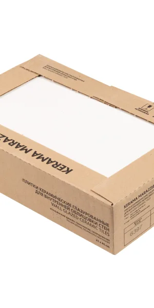 Плитка облицовочная Kerama Marazzi Ломбардиа белая 400x250x8 мм (11 шт.=1,1 кв.м)