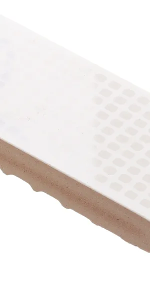 Плитка бордюр Кerama Marazzi Вилланелла белая 400x30x8 мм