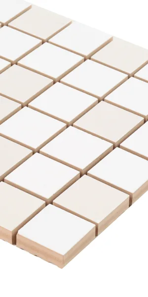 Плитка декор Кerama Marazzi Вилланелла белая 400x150x8 мм