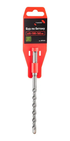 Бур SDS-plus Hesler 8х100х160 мм (807633)