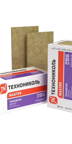 Утеплитель Технониколь Техноблок Стандарт 50х600х1200 мм 8,64 кв.м