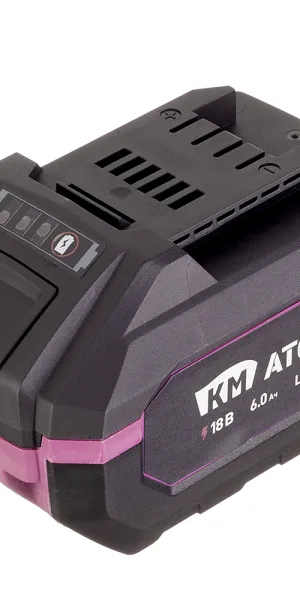 Аккумулятор КМ АТОМ 18 В 6Ач Li-Ion (BLI-18/6.0)
