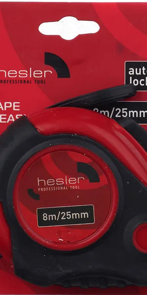 Рулетка Hesler с автостопом 8 м x 25 мм