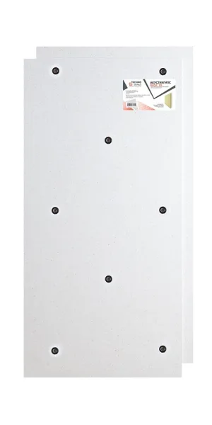 Панель звукоизоляционная AcousticGyps Basic 70х600х1200 мм с комплектом крепежа