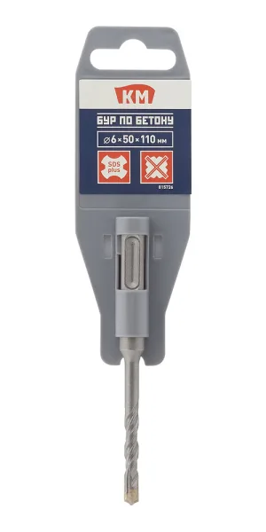Бур SDS-plus КМ 6х50х110 мм (815726)