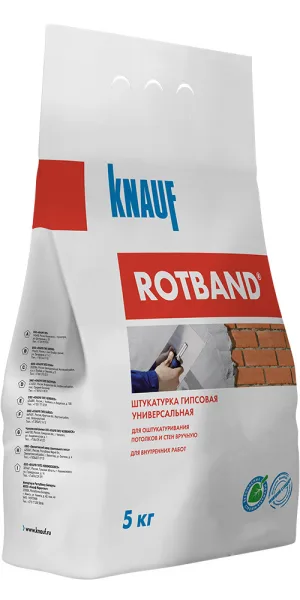 Штукатурка гипсовая Knauf Ротбанд 5 кг