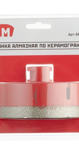 Коронка алмазная КМ (666178) по керамограниту d100 мм для УШМ