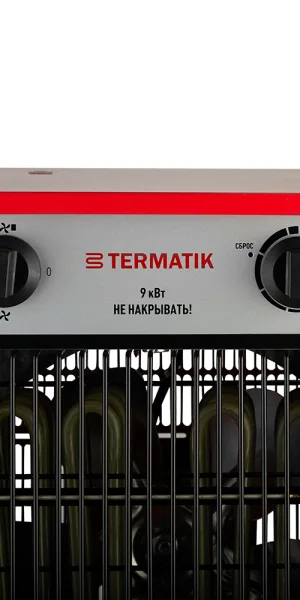 Пушка тепловая электрическая 9 кВт Termatik прямого нагрева (EHG-9S1)
