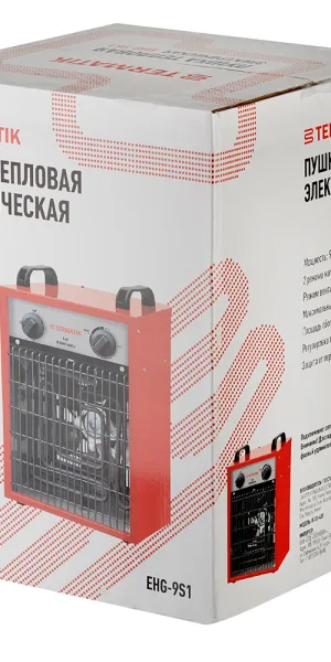 Пушка тепловая электрическая 9 кВт Termatik прямого нагрева (EHG-9S1)