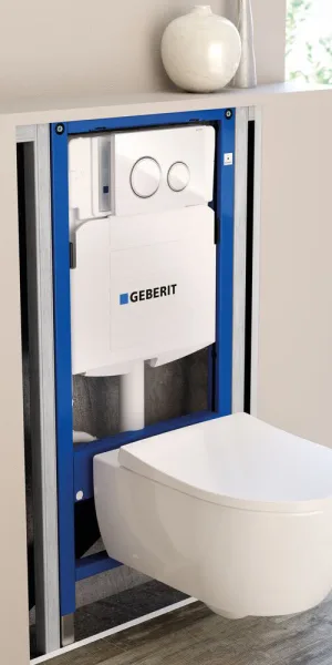Инсталляция Geberit Sigma Duofix для подвесного унитаза без кнопки (111.300.00.5)