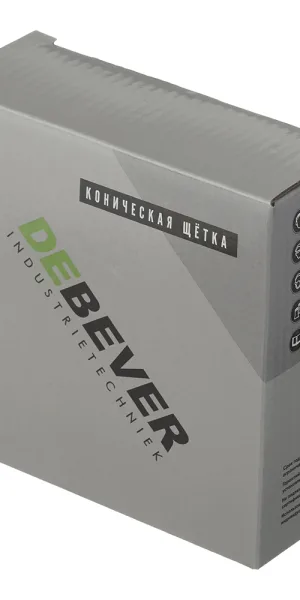 Корщетка для УШМ и УПМ Debever витая жесткая радиальная d125 мм М14 сталь