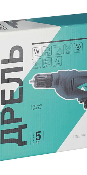 Дрель сетевая 450 Вт быстрозажимной патрон (EWED021/NED-451)