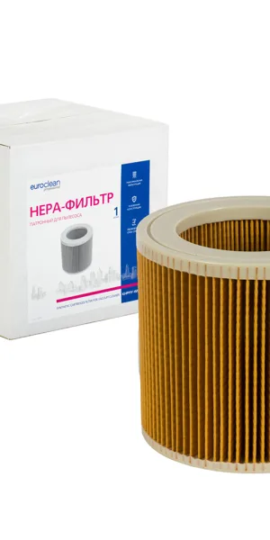 Фильтр для пылесоса Euroclean (KHPMY-WD2000) к моделям Karcher WD 2/3 бумага для сухой уборки
