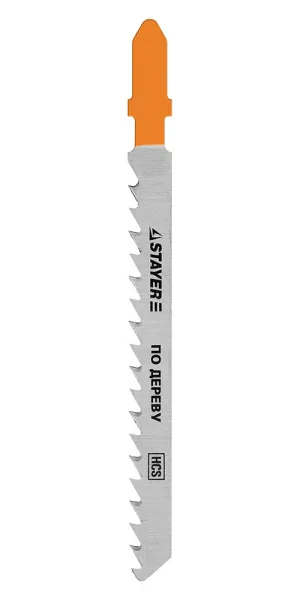 Пилки для лобзика Stayer T101D (15990-4_z02) по дереву L75 мм прямой рез (2 шт.)
