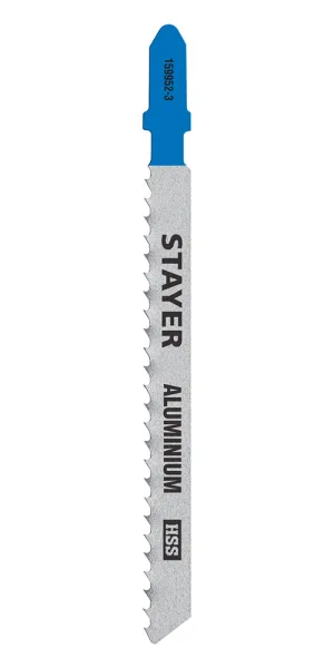 Пилки для лобзика Stayer T127D (159952-3_z02) по металлу L75 мм прямой рез (2 шт.)