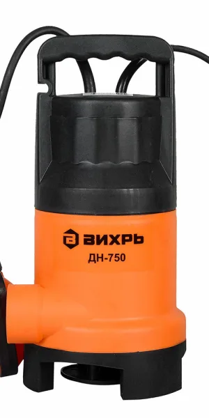 Насос дренажный Вихрь ДН-750 для грязной воды 255 л/мин (68/2/2)