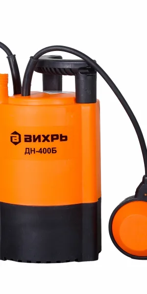 Насос дренажный Вихрь ДН-400Б для чистой воды 100 л/мин (68/2/16)