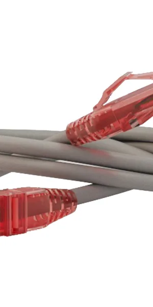Патч-корд компьютерный Hyperline RJ45 CAT5е (5 м) серый (42301)