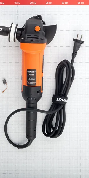 Шлифмашина угловая электрическая Patriot AG 128E 1300 Вт d125 мм (110301129)