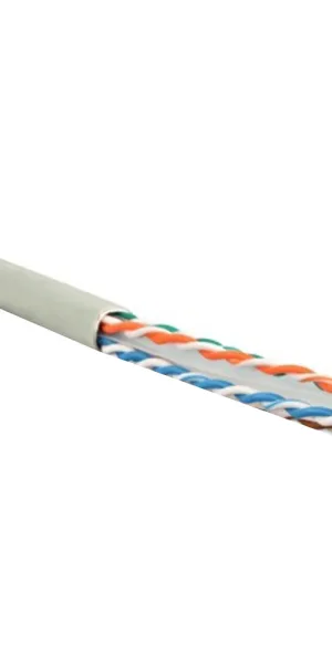 Интернет-кабель (витая пара) U/UTP 4PR CAT6 4х2х0,55 мм PVC Hyperline