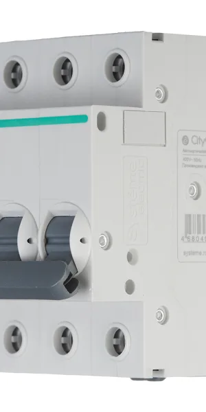 Автоматический выключатель модульный Systeme Electric City9 Set 3P 40А тип C 4,5 кА 230 В (C9F34340)