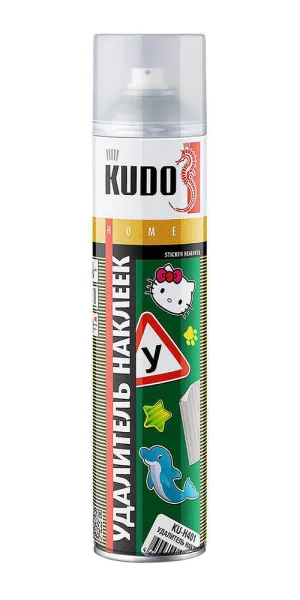 Удалитель наклеек и следов клея Kudo 400 мл