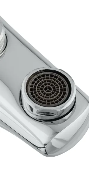 Смеситель для ванны Lavelly Smart хром однорычажный с коротким изливом без лейки (624588)