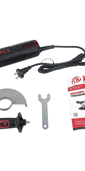 Шлифмашина угловая электрическая P.I.T. PWS125-C6 1000 Вт d125 мм