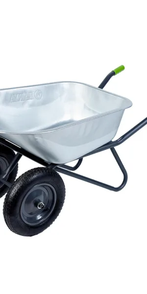 Тачка садово-строительная двухколесная Павловская Заря 120 л 250 кг (ТДУ2-М115)
