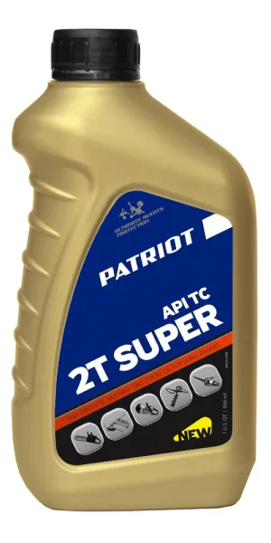 Масло для 2-тактных двигателей Patriot Power Active 2T полусинтетическое 0,946 л (850030596)