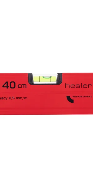 Уровень магнитный Hesler 40 см 3 глазка