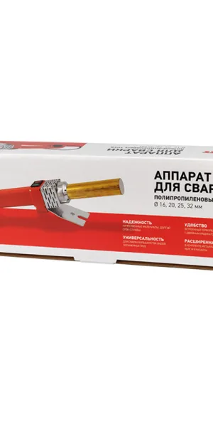 Сварочный аппарат для полипропиленовых труб Rexant RX-900 d16-32 мм 900 Вт (11-1000)