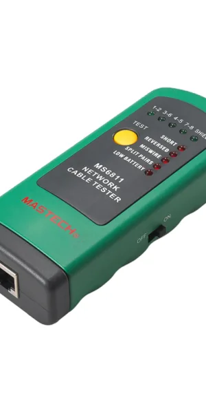 Тестер кабеля с генератором сигнала Mastech MS6811 RJ-45 (13-1224)
