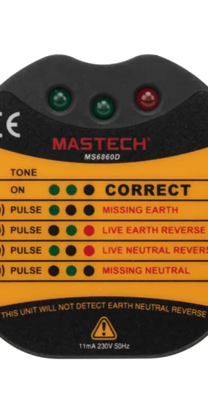 Тестер Mastech MS6860D розеток (13-1260)