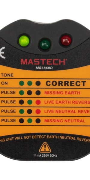 Тестер Mastech MS6860D розеток (13-1260)