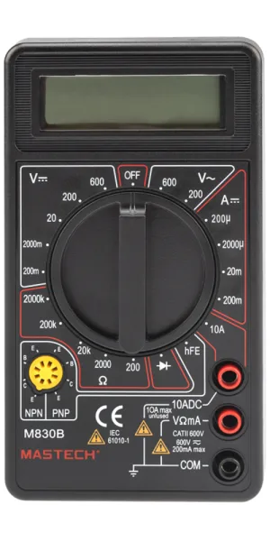 Мультиметр портативный Mastech M830B (13-2001)
