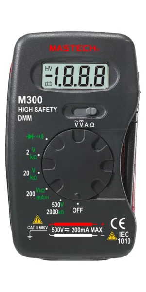 Мультиметр портативный Mastech M300 (13-2006)