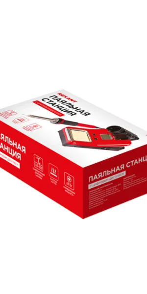 Паяльная станция Rexant R8906 48 Вт 230 В 160-480 градусов с цифровым управлением (12-0150)